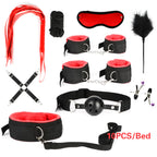 10-Piece BDSM Bondage Kit for Couples, Restraints & Sensory Play Set